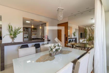 Sala de apartamento à venda com 3 quartos, 93m² em Itapoã, Belo Horizonte
