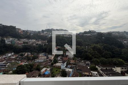 Varanda da Sala de apartamento para alugar com 2 quartos, 43m² em Jabaquara, Santos
