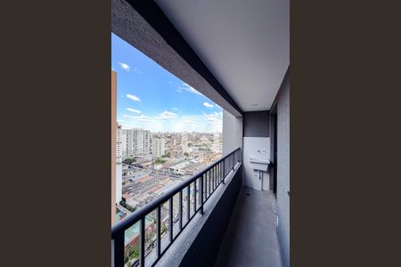 Varanda da Sala de kitnet/studio para alugar com 1 quarto, 28m² em Ipiranga, São Paulo