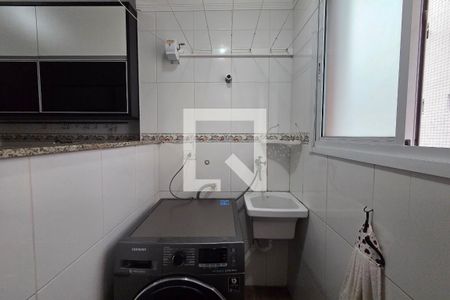 Área de Serviço de apartamento para alugar com 3 quartos, 98m² em Guilhermina, Praia Grande