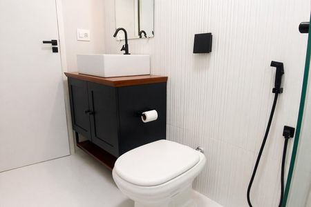Apartamento para alugar com 89m², 2 quartos e 1 vagaBanheiro social