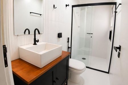 Apartamento para alugar com 89m², 2 quartos e 1 vagaBanheiro social