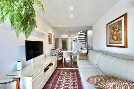 Sala 1 de apartamento para alugar com 3 quartos, 140m² em Vila Clementino, São Paulo