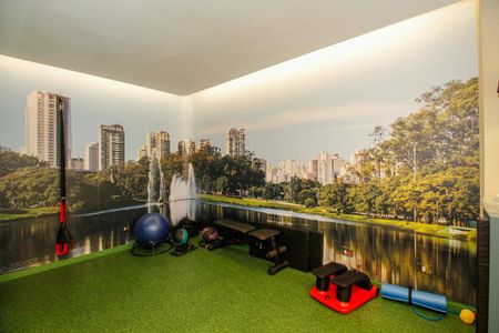 Apartamento para alugar com 145m², 2 quartos e 1 vaga Apartamento para alugar com 145m², 2 quartos e 1 vagaÁrea Comum - Academia