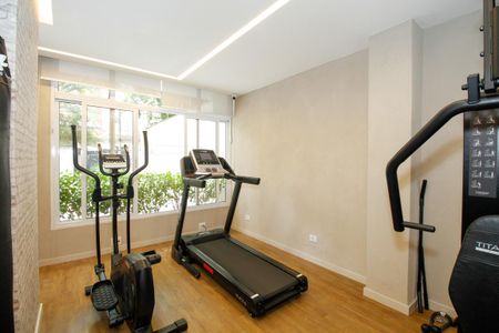 Apartamento para alugar com 145m², 2 quartos e 1 vaga Apartamento para alugar com 145m², 2 quartos e 1 vagaÁrea Comum - Academia