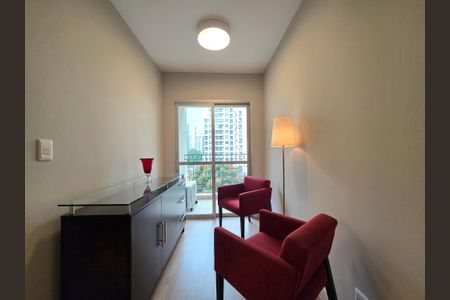 Sala de apartamento para alugar com 1 quarto, 50m² em Itaim Bibi, São Paulo