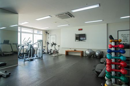 Área comum - Academia de apartamento para alugar com 1 quarto, 62m² em Bela Vista, São Paulo