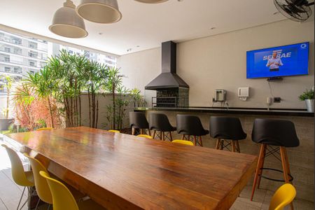 Área comum - Churrasqueira de apartamento para alugar com 1 quarto, 62m² em Bela Vista, São Paulo