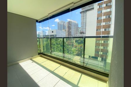 Apartamento para alugar com 41m², 1 quarto e 1 vagaVaranda