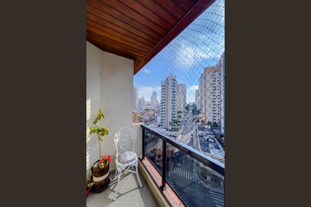 Apartamento à venda com 120m², 3 quartos e 3 vagasVaranda da Suíte 1