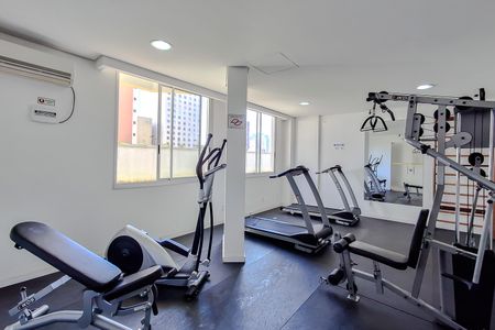 Apartamento para alugar com 42m², 1 quarto e 2 vagasÁrea comum - Academia