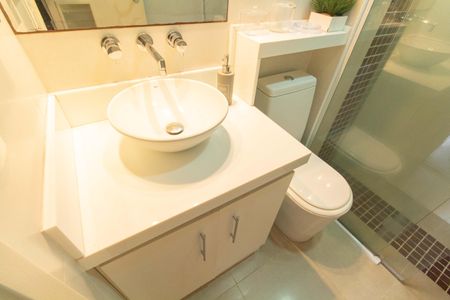 Apartamento à venda com 71m², 3 quartos e 1 vagaBanheiro Social