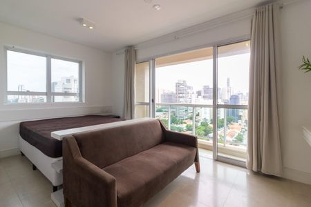 Studio de apartamento para alugar com 1 quarto, 50m² em Brooklin Paulista, São Paulo