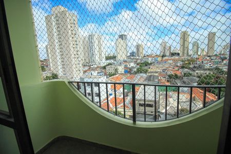 Varanda da Sala de apartamento para alugar com 3 quartos, 128m² em Vila Bertioga, São Paulo
