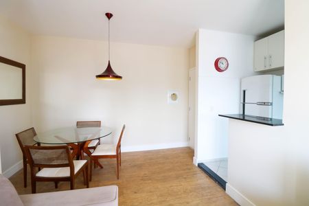 Sala de apartamento para alugar com 1 quarto, 40m² em Chácara Santo Antônio (zona Sul), São Paulo