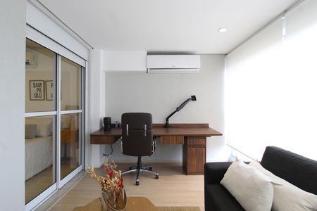 Varanda de apartamento para alugar com 1 quarto, 54m² em Vila Nova Conceição, São Paulo