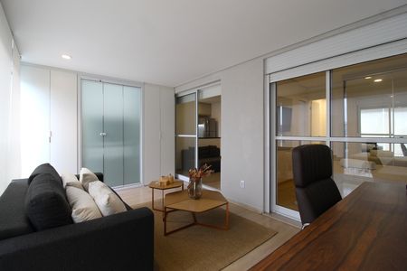 Varanda de apartamento para alugar com 1 quarto, 54m² em Vila Nova Conceição, São Paulo