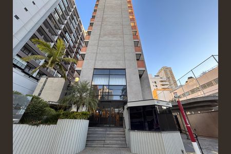 Fachada de apartamento à venda com 1 quarto, 50m² em Campo Belo, São Paulo