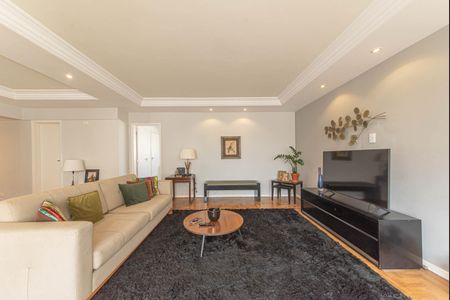 Sala de apartamento à venda com 3 quartos, 122m² em Campo Belo, São Paulo