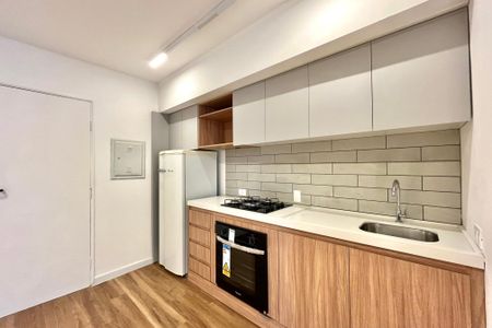 Studio para alugar com 24m², 1 quarto e 1 vaga Studio para alugar com 24m², 1 quarto e 1 vagaCozinha