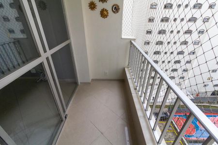 Varanda da Sala de apartamento para alugar com 2 quartos, 80m² em Chácara Califórnia, São Paulo