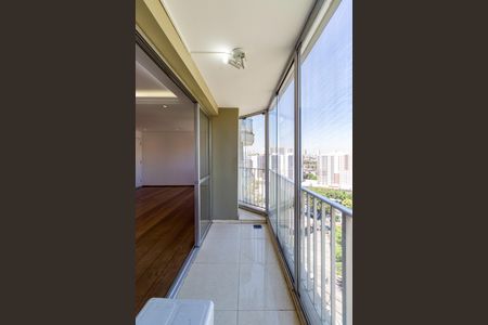 Varanda da Sala de apartamento para alugar com 3 quartos, 150m² em Vila Andrade, São Paulo