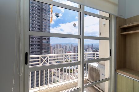 Sacada da Sala de apartamento à venda com 1 quarto, 56m² em Perdizes, São Paulo