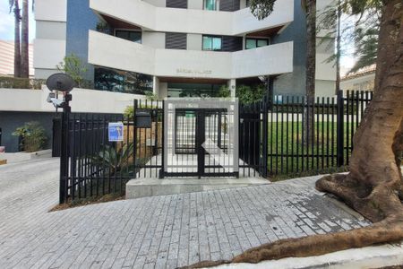 Apartamento para alugar com 45m², 1 quarto e 1 vaga Apartamento para alugar com 45m², 1 quarto e 1 vagaFachada + Placa