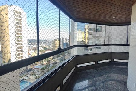 Varanda de apartamento à venda com 4 quartos, 300m² em Santa Paula, São Caetano do Sul