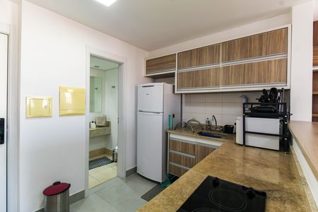 Cozinha de kitnet/studio para alugar com 1 quarto, 46m² em Mooca, São Paulo