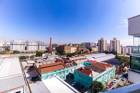 Vista da Varanda de kitnet/studio para alugar com 1 quarto, 46m² em Mooca, São Paulo