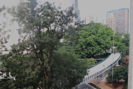 Vista da Sala de apartamento para alugar com 1 quarto, 52m² em Centro, São Paulo
