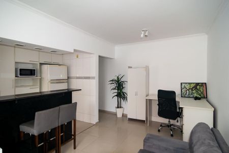 Sala de apartamento à venda com 1 quarto, 55m² em Consolação, São Paulo