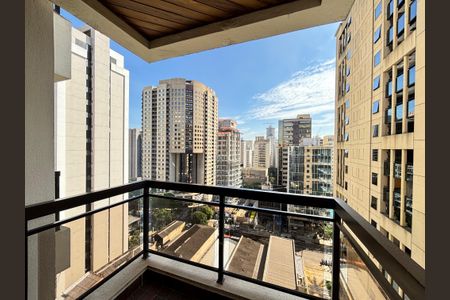 Apartamento para alugar com 95m², 1 quarto e 1 vagaVaranda