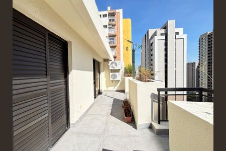 Apartamento para alugar com 95m², 1 quarto e 1 vagavaranda da cobertura