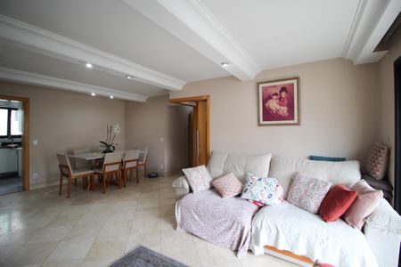 Sala de apartamento para alugar com 4 quartos, 140m² em Indianópolis, São Paulo