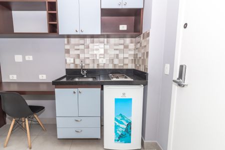 Studio à venda com 25m², 1 quarto e 1 vaga Studio à venda com 25m², 1 quarto e 1 vagaCozinha
