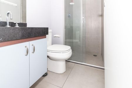 Studio à venda com 25m², 1 quarto e 1 vaga Studio à venda com 25m², 1 quarto e 1 vagaBanheiro