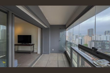 Sacada de kitnet/studio à venda com 1 quarto, 43m² em Brooklin Paulista, São Paulo