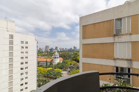 Vista do Varanda da Sala de apartamento para alugar com 1 quarto, 76m² em Itaim Bibi, São Paulo