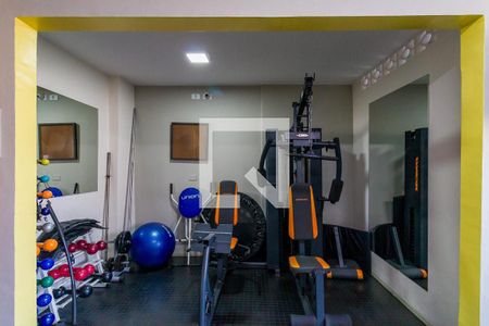 Apartamento para alugar com 58m², 1 quarto e 1 vaga Apartamento para alugar com 58m², 1 quarto e 1 vagaÁrea comum - Academia