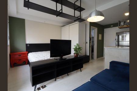 Sala de apartamento para alugar com 1 quarto, 38m² em Jardim Ampliação, São Paulo