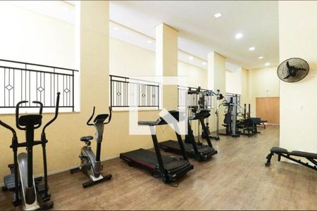 Área comum - Academia de apartamento para alugar com 1 quarto, 49m² em Santana, São Paulo