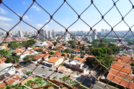 Vista da varanda da sala de apartamento para alugar com 3 quartos, 80m² em Nova Campinas, Campinas