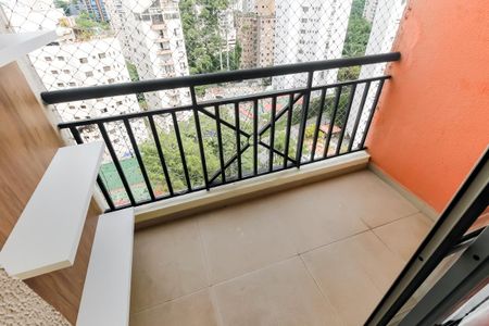 Varanda da Sala de apartamento para alugar com 2 quartos, 50m² em Jardim Ampliação, São Paulo