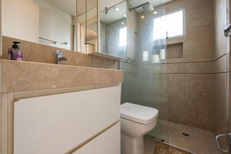 Apartamento à venda com 49m², 1 quarto e 1 vagaBanheiro 