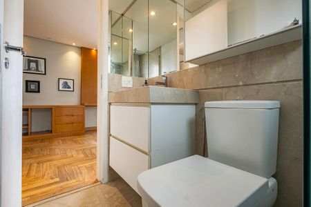 Apartamento à venda com 49m², 1 quarto e 1 vagaBanheiro 