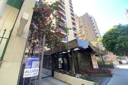 Studio para alugar com 55m², 2 quartos e 2 vagas Studio para alugar com 55m², 2 quartos e 2 vagasFachada - Placa