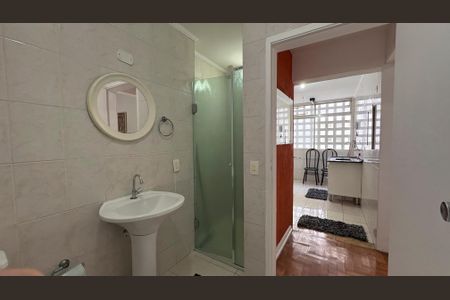 Apartamento à venda com 48m², 1 quarto e sem vaga Apartamento à venda com 48m², 1 quarto e sem vagaBanheiro social