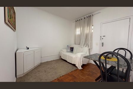 Sala de apartamento para alugar com 1 quarto, 48m² em Liberdade, São Paulo